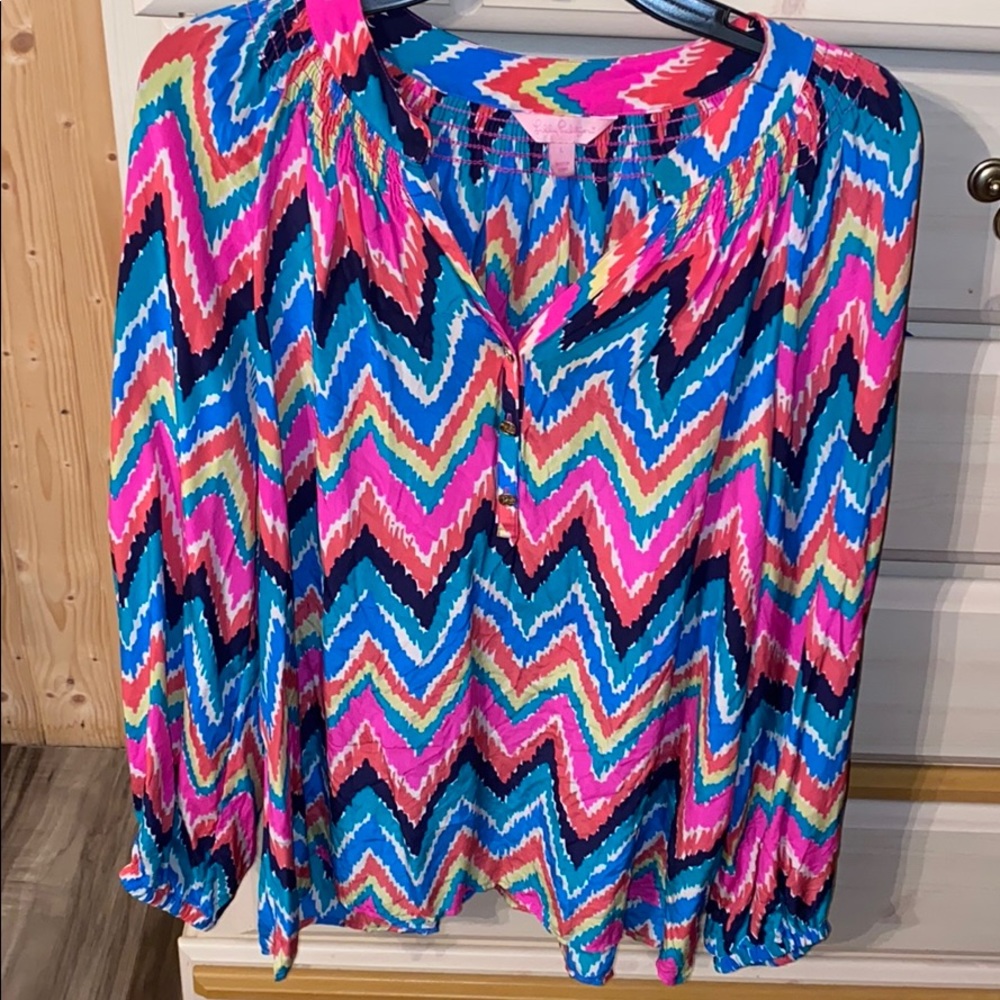 Lily Pulitzer large Elsa top